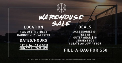 Todofut Warehouse Sale