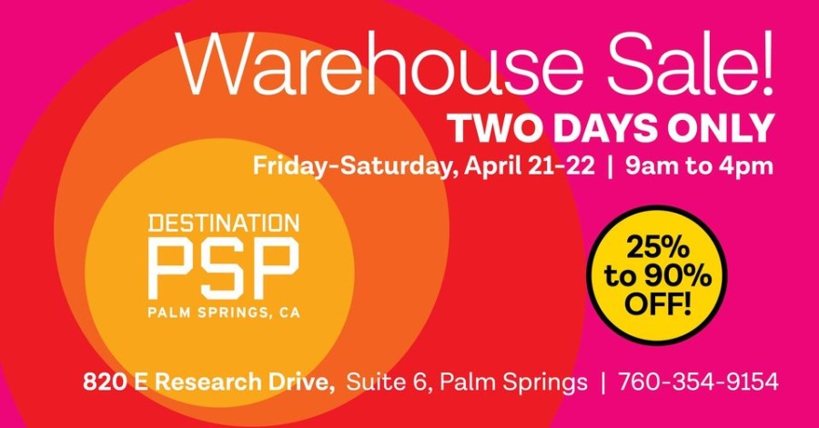 Destination PSP Warehouse Sale
