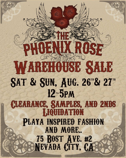 Phoenix Rose Warehouse Sale