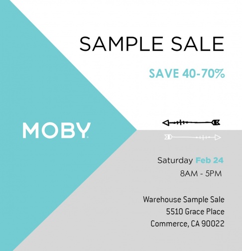 Moby Wrap Sample Sale