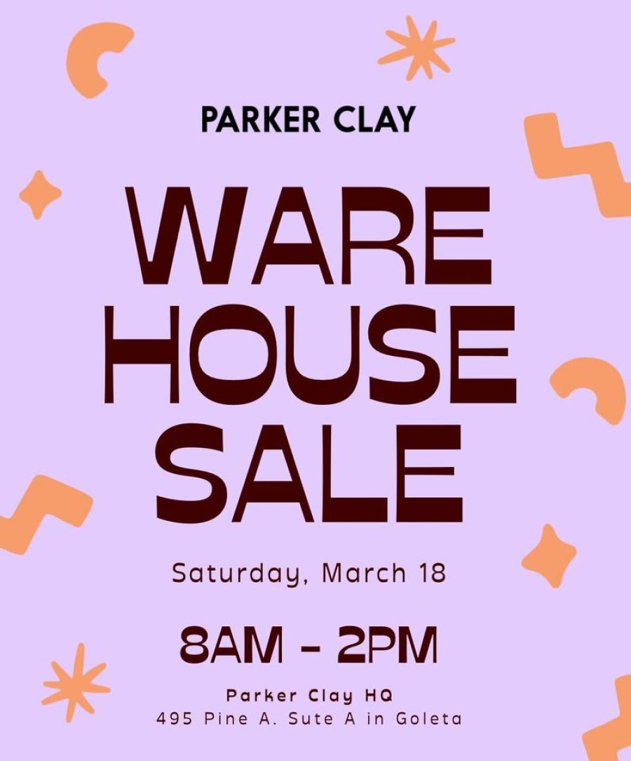 Parker Clay Warehouse Sale