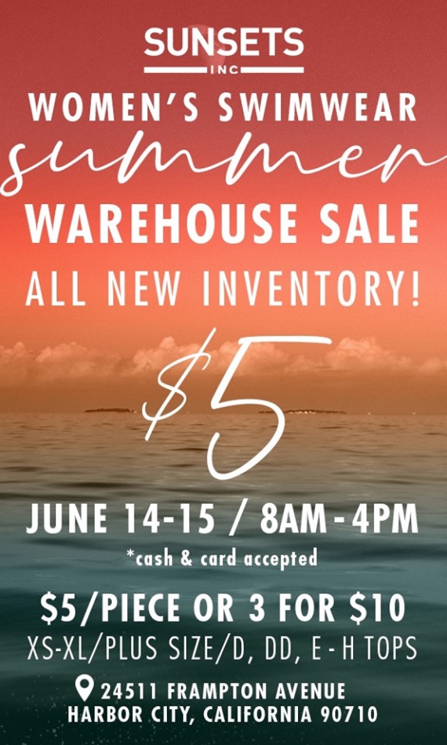 Women's Swimwear Warehouse Sale