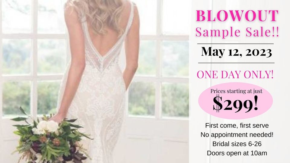 Elegant Lace Bridal HUGE Annual Sample Sale