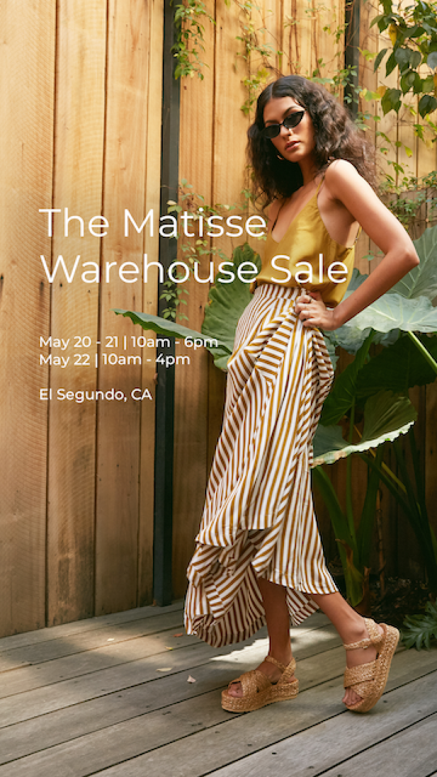 The Matisse Footwear Warehouse Sale