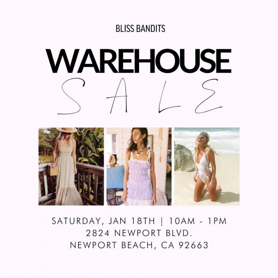 Bliss Bandits Warehouse Sale