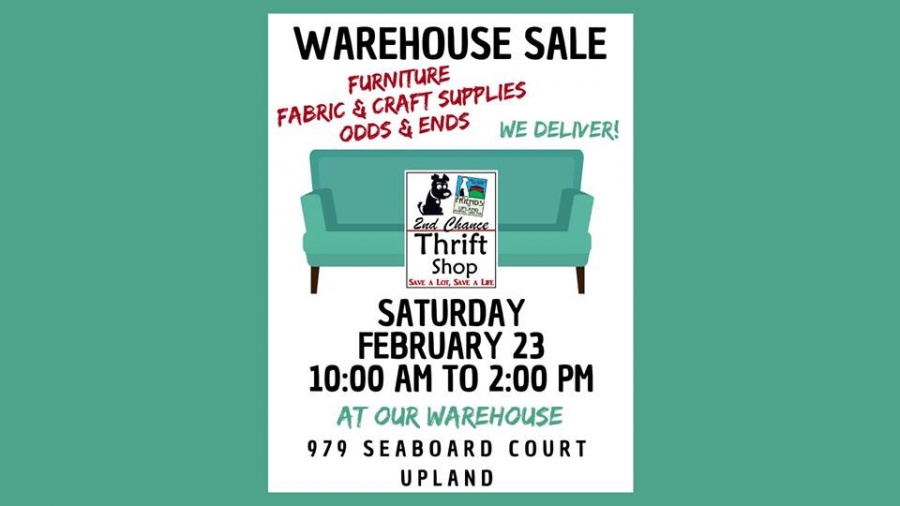 2nd Chance Thrift Shop Warehouse Sale