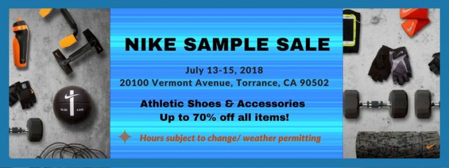 nike sample sale 2019