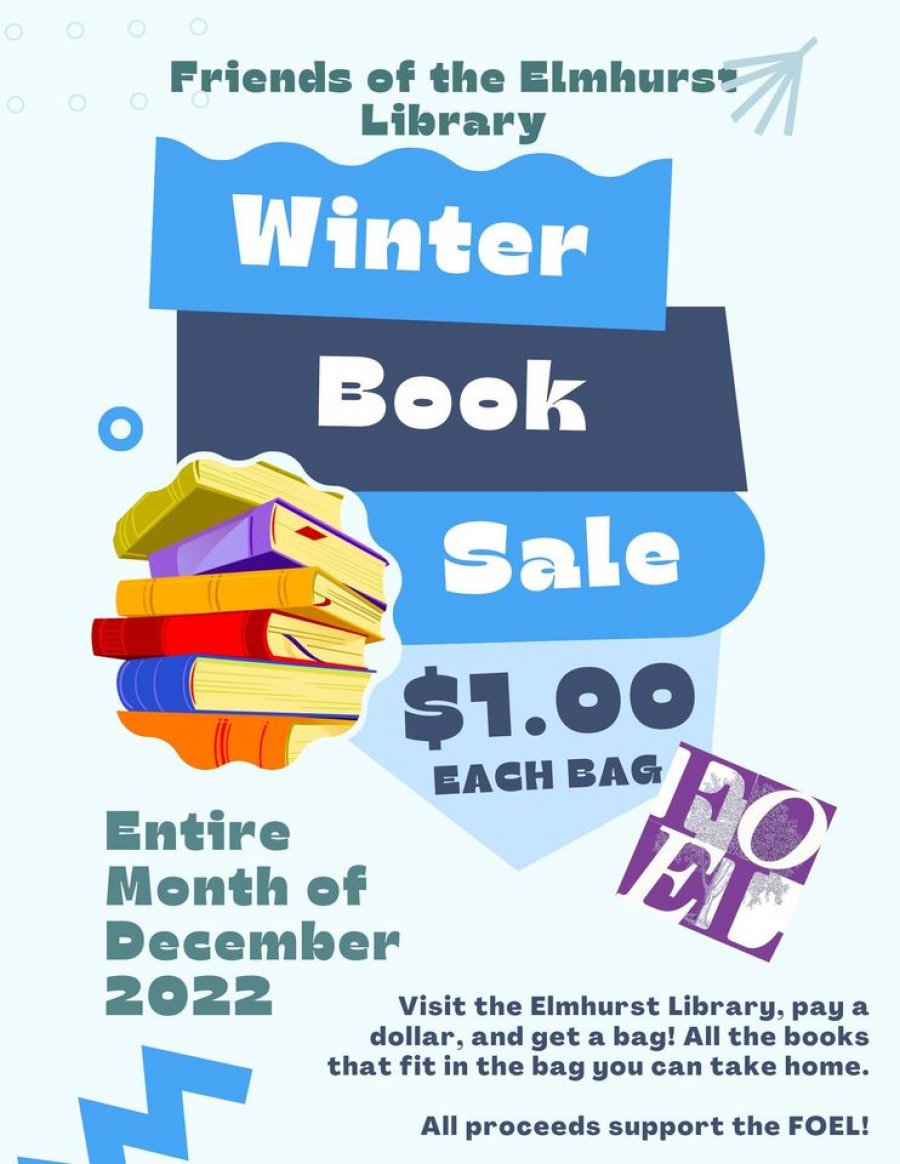 The Friends of the Elmhurst Library Winter Book Sale
