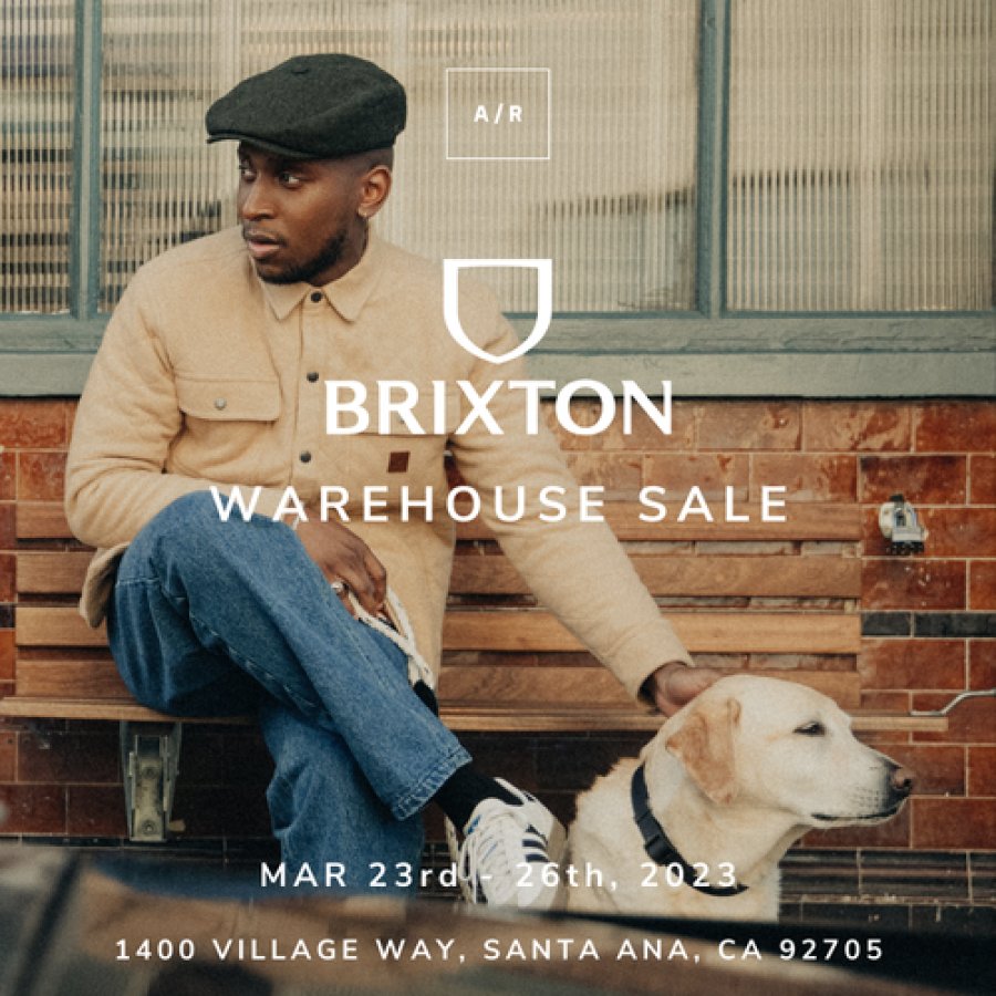 Brixton Warehouse Sale