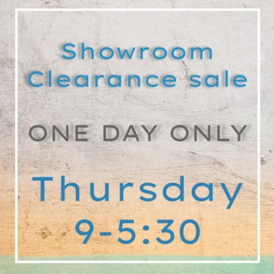 Athena Designs One Day Showroom Clearance Sale