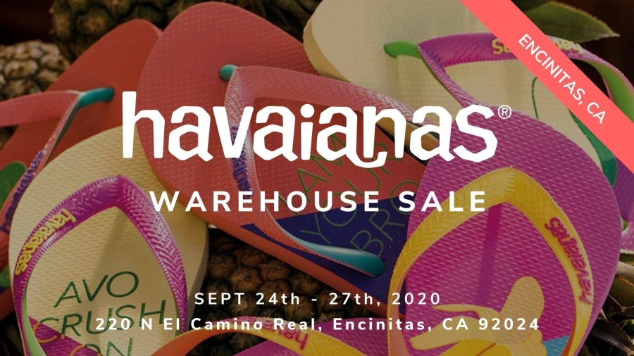 HAVAIANAS Warehouse Sale -- Sample sale 