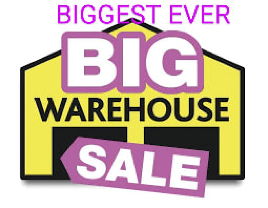 Thousand Items BIGGEST EVER WAREHOUSE SALE