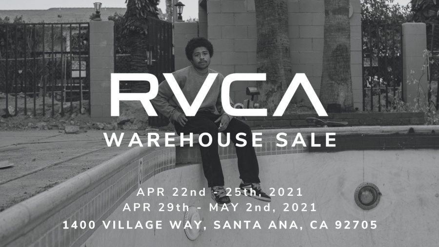 RVCA Warehouse Sale Sample sale in Santa Ana