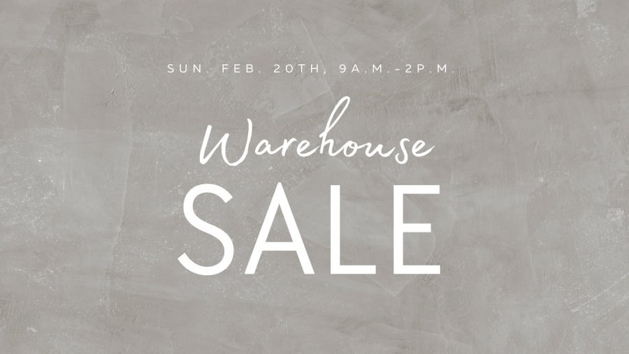 Homestead Staging Warehouse Sale