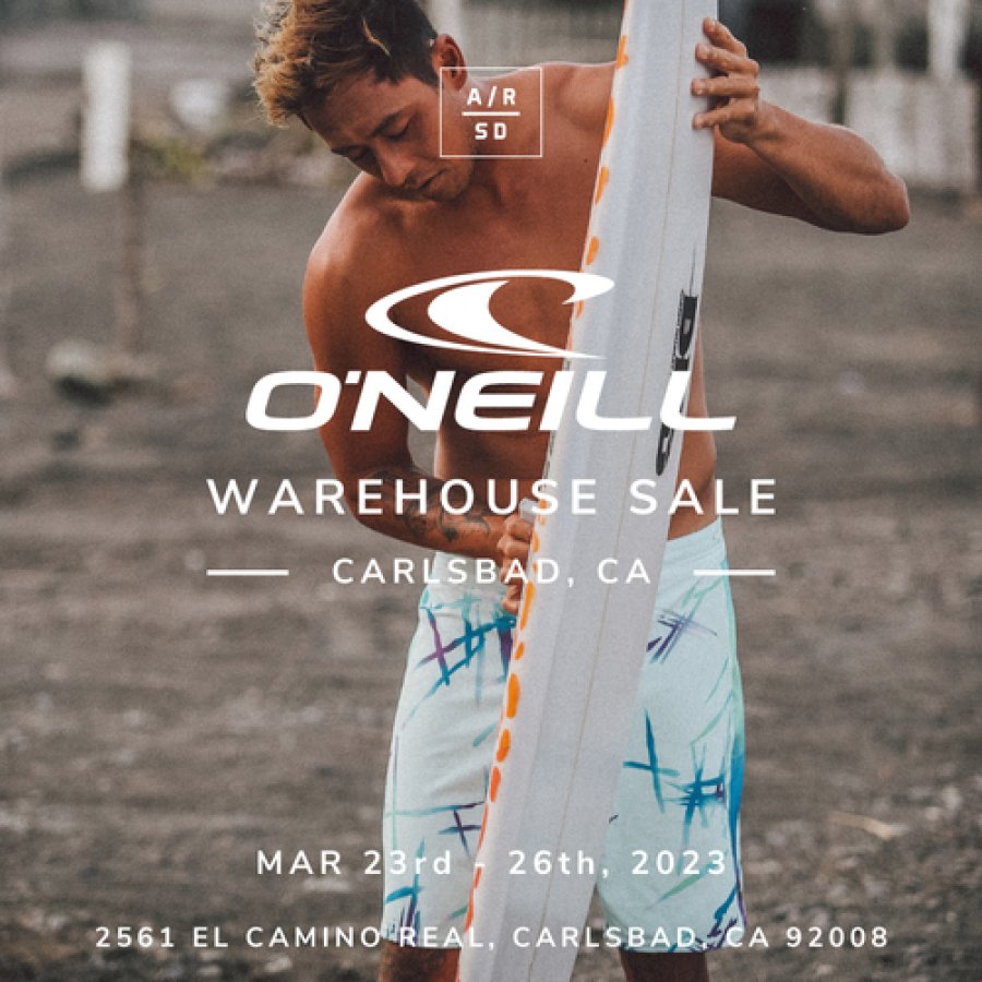 O'Neill Warehouse Sale