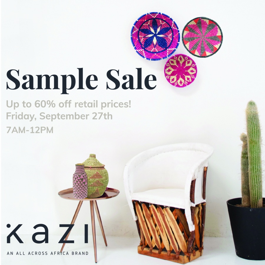 KAZI Fall Sample Sale