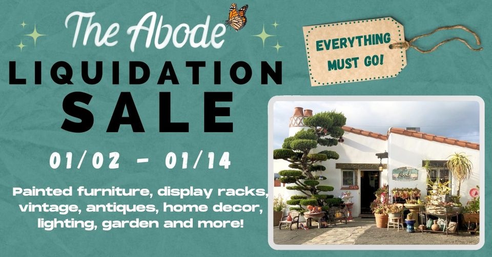 The Abode Liquidation Sale