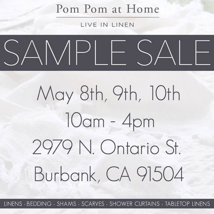 Pom Pom at Home Sample Sale