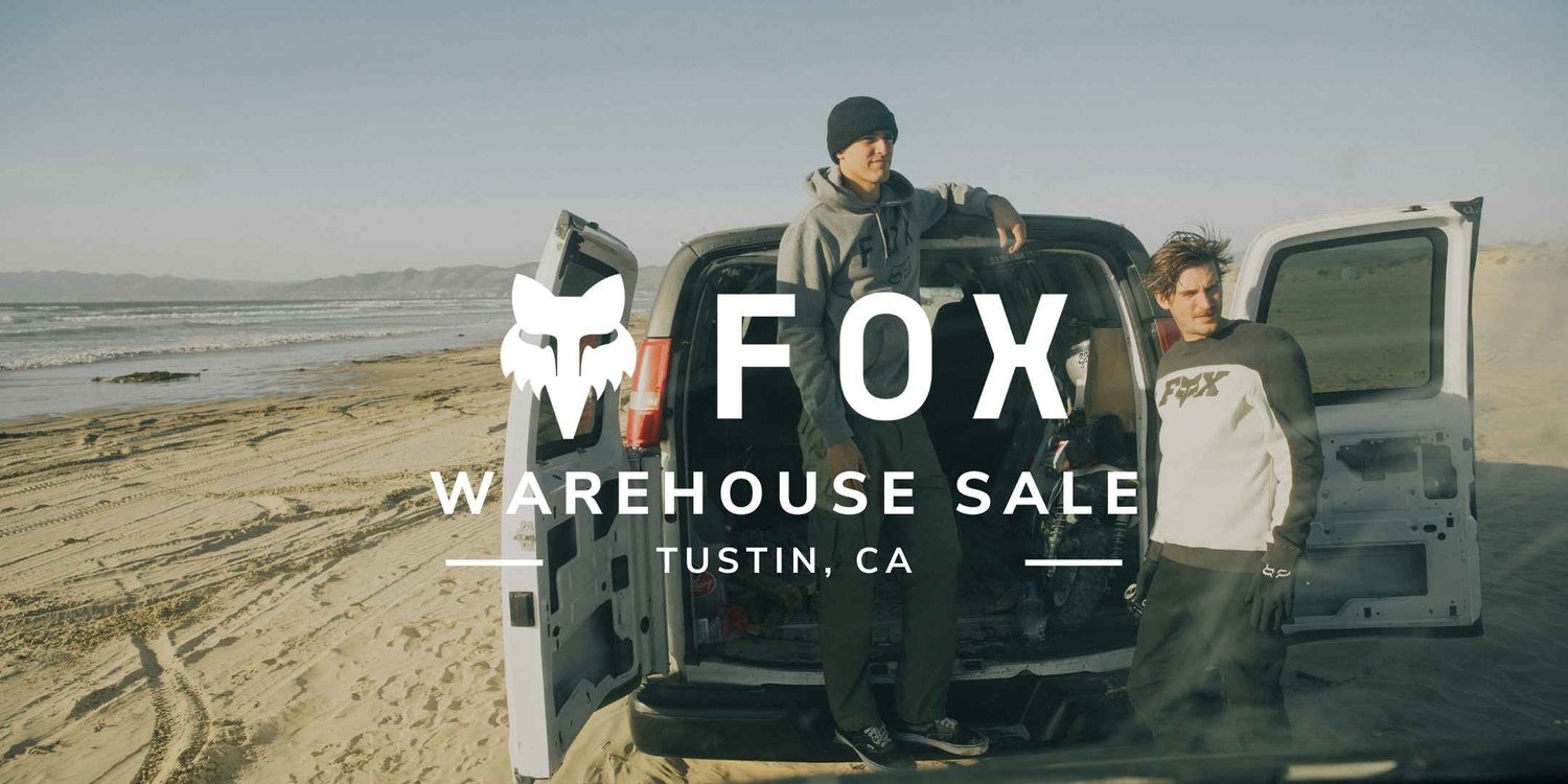 FOX Racing Warehouse Sale