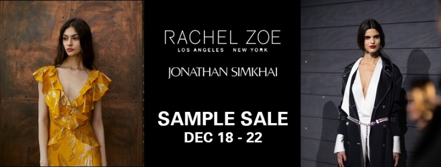 Jonathan Simkhai and Rachel Zoe Sample Sale