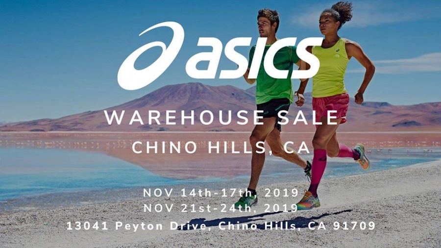 ASICS Warehouse Sale