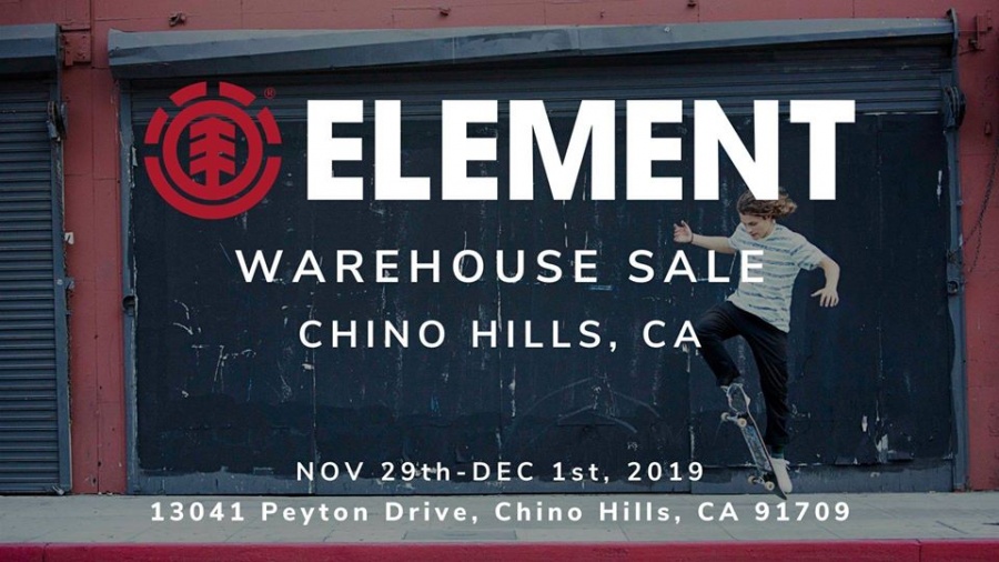 Element Warehouse Sale