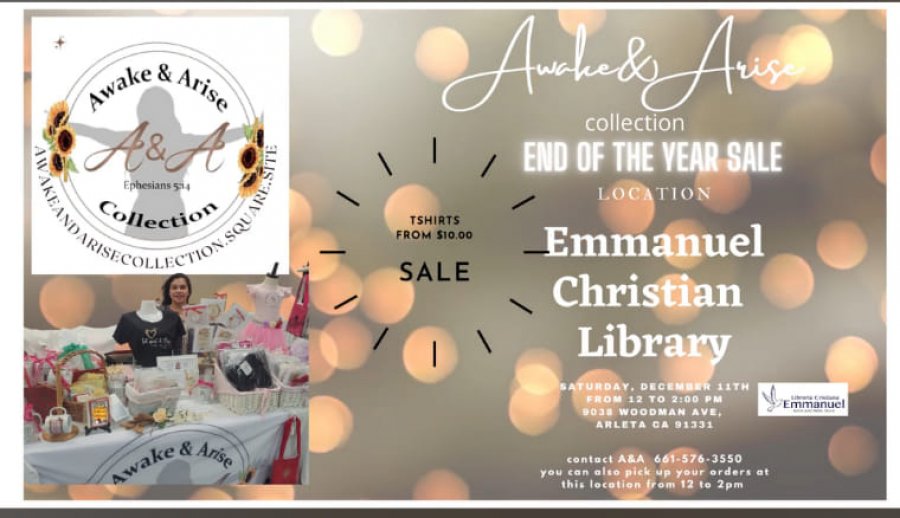 Awake and Arise Collection End of the Year Sale