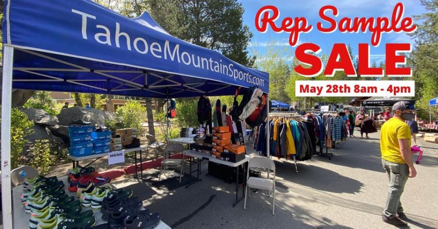 Tahoe Mountain Sports Memorial Day Weekend Rep Sample Sale