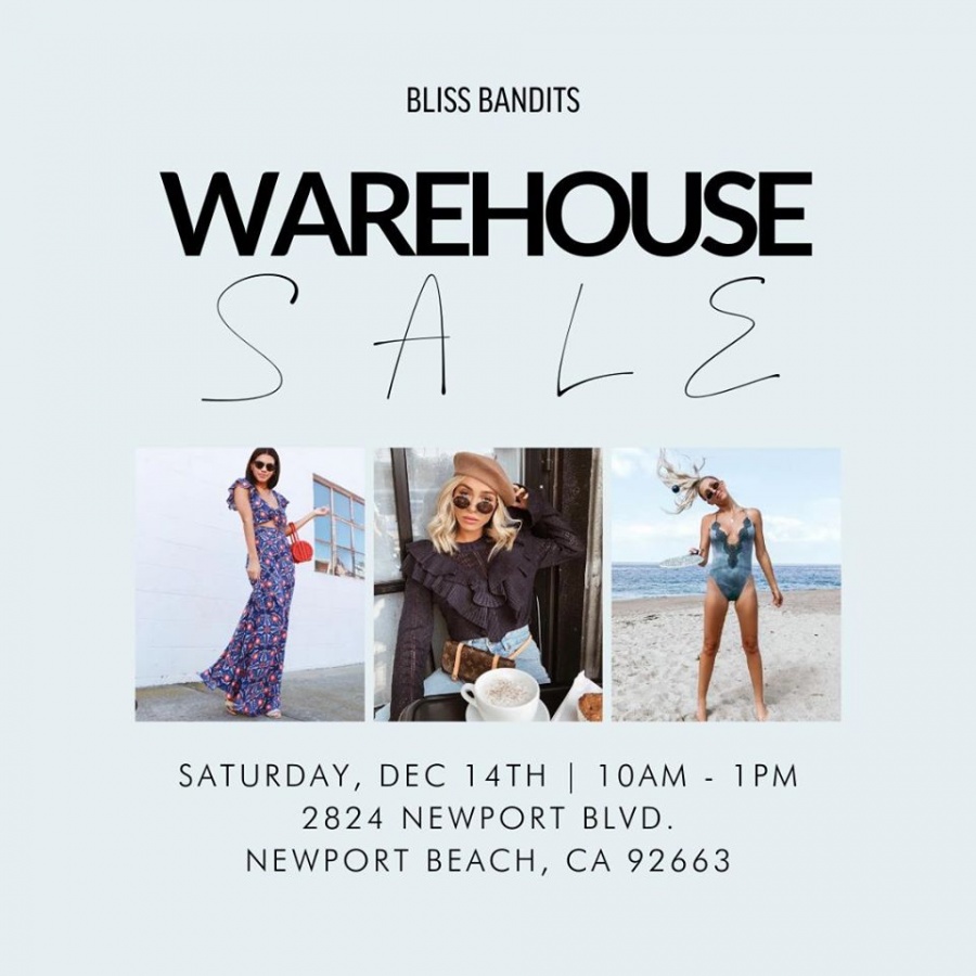 Bliss Bandits Warehouse Sale