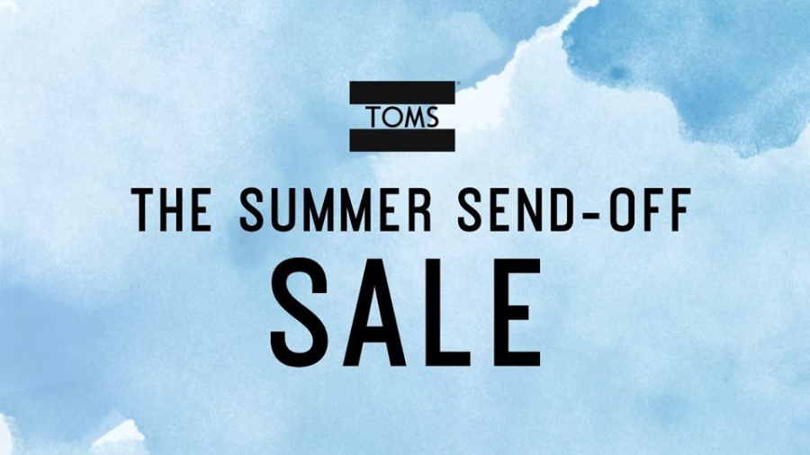 TOMS Summer Send-Off Sale