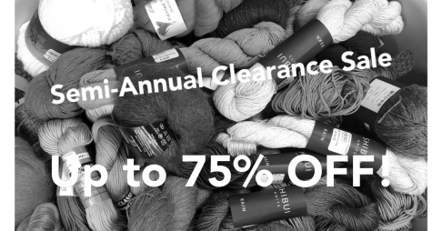 Uncommon Threads Yarn Semi-Annual Clearance Sale