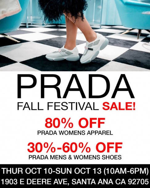 La Dolce Vitae Prada Fall Festival Sale