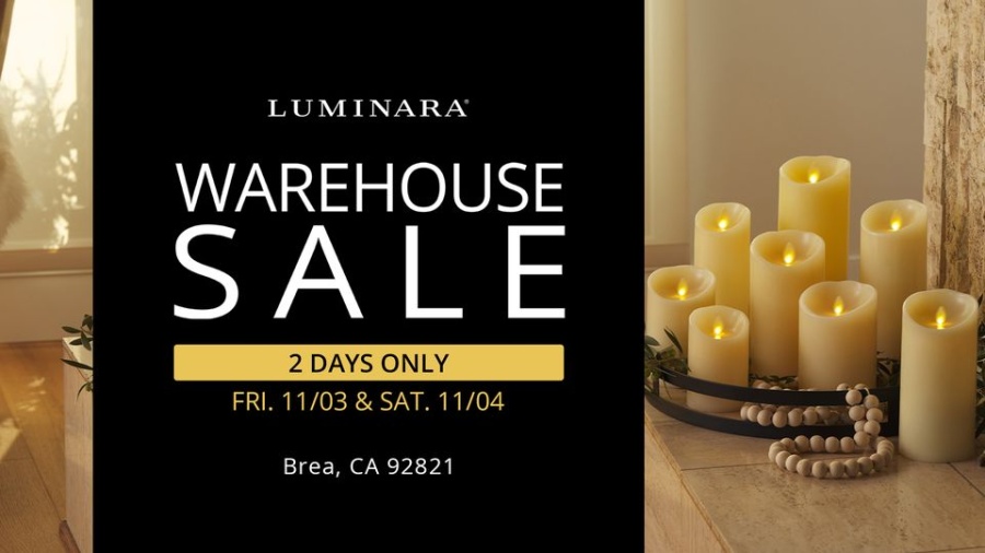 Luminara 2023 Warehouse Sale