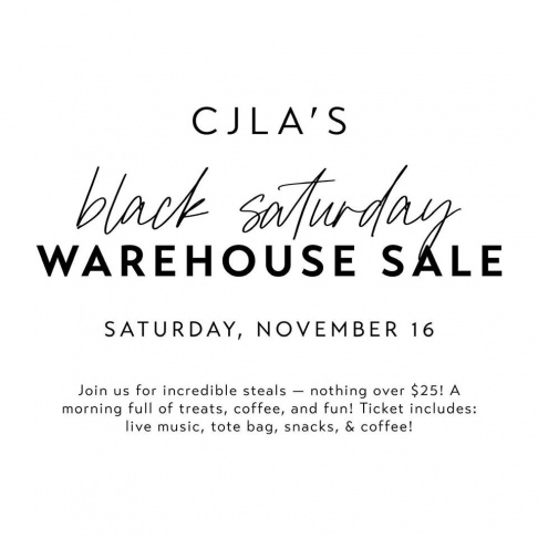 CJLA Black Saturday Warehouse Sale