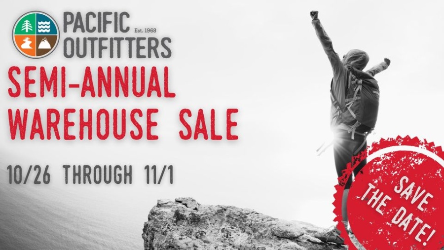 Pacific Outfitters Semi-Annual Warehouse Sale