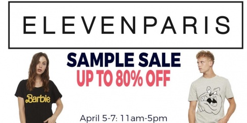 Eleven Paris Sample Sale