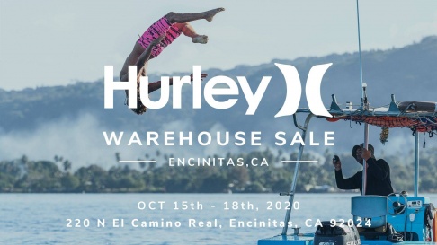 Hurley Warehouse Sale - Encinitas, CA
