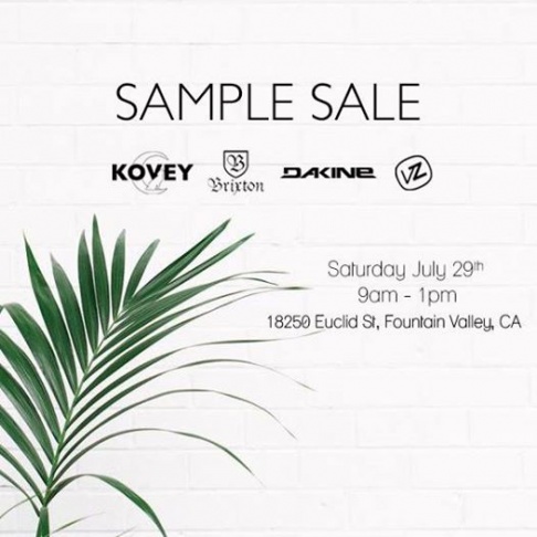 Kovey Sample Sale