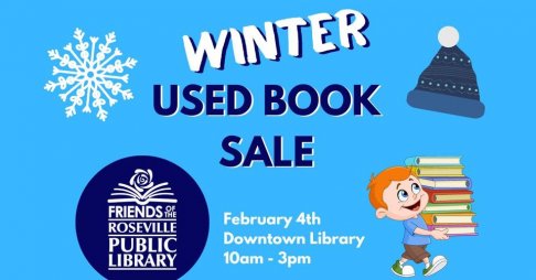 Friends of the Roseville Public Library Winter Used Book Sale