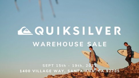 Quiksilver Warehouse Sale