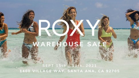 Roxy Warehouse Sale