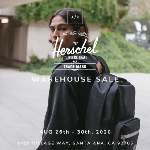 Herschel Supply Co Warehouse Sale