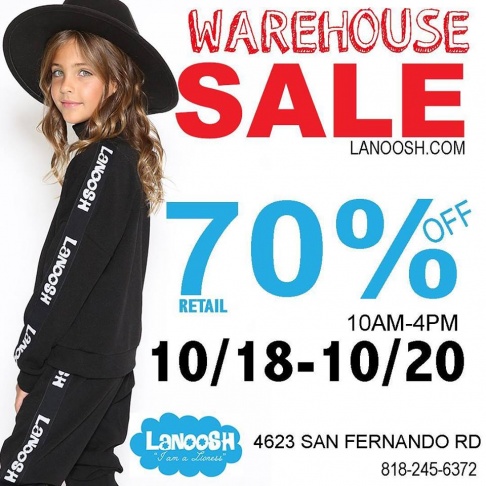 Lanoosh Warehouse Sale