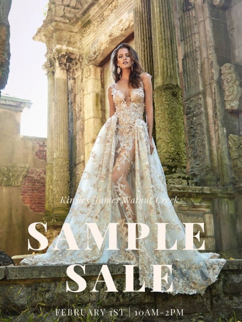 Kinsley James Couture Bridal Sample Sale
