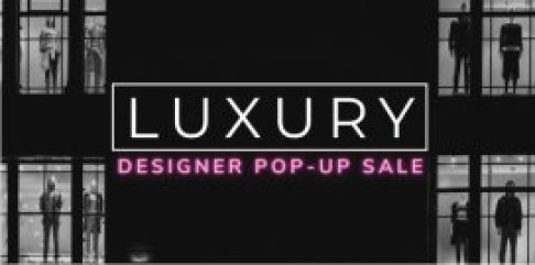 Luxury Designer Pop-Up Sale