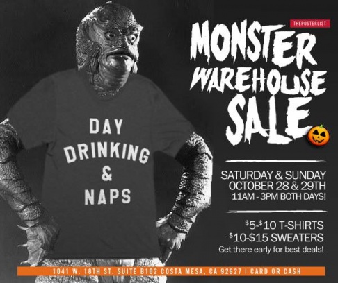 The Poster List Monster Warehouse Sale
