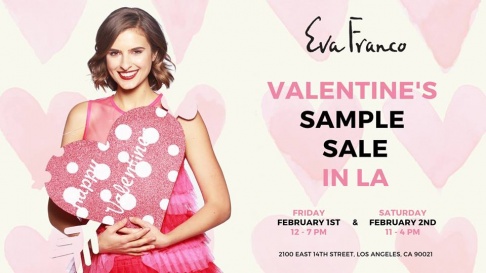 Eva Franco Valentine's Sample Sale