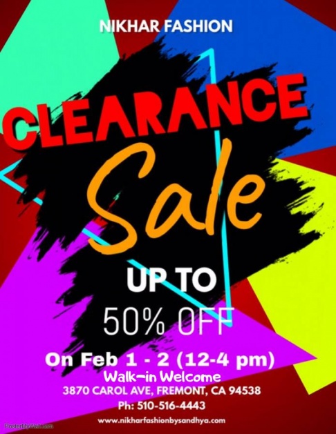 Nikhar Fashion Clearance Sale