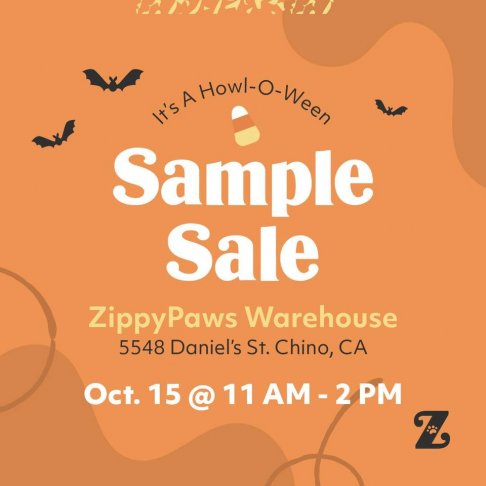ZippyPaws Howl-O-Ween Sample Sale