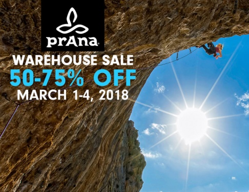 prAna Warehouse Sale - 2
